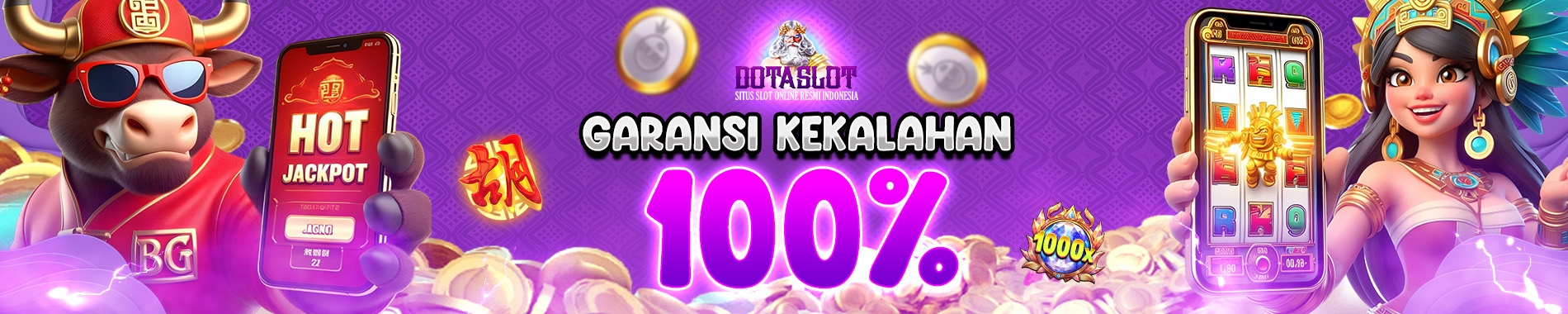 GARANSI KEKALAHAN 100%