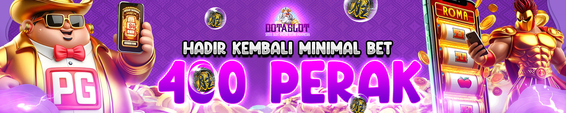 HADIR KEMBALI BET 400 PERAK