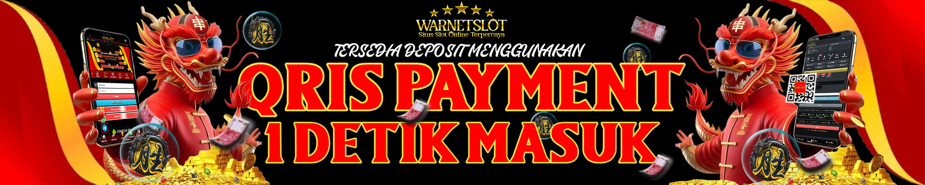 QRIS PAYMENT 1 DETIK MASUK